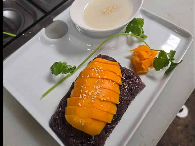 Mango Sticky Rice.