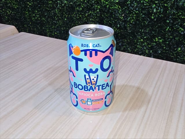 Boba Cat Milk Tea.